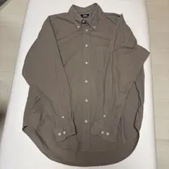 EDWIN ストライプシャツ XL ベージュ