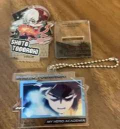 ヒロアカ でふぉめ 決戦！アクリルキーホルダー 轟焦凍　キーホルダー　セット