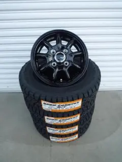 送料込☆TOYOオープンカントリーR/T☆145/80R12LT☆軽バン軽トラのサムネイル