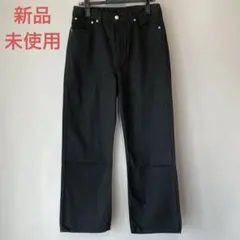 新品未使用タグ付 caquサキュウカラーリネンサギングバギー デニムのサムネイル