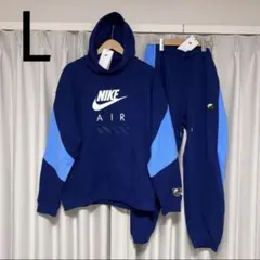 L 【新品】NIKE ビッグスウッシュ セットアップ　AIR