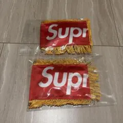 Supreme ノベルティ ペナント 2個