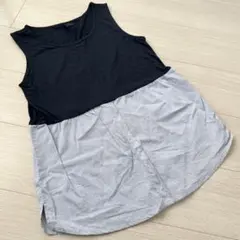 シャツ重ね着風　フェイクインナー