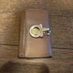 Salvatore Ferragamo キーケース 6連 ブラウン