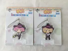 らき☆すた E賞デフォルメチェーンフィギュア2体セット - メルカリ