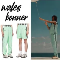 【定価4万】WALES BONNER ADIDAS パンツ ティファニーブルーL
