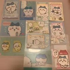 ちいかわ　ハチワレカードとステッカーセット