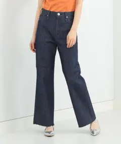 【美品】upper hights　THE TAYLOR ミッドナイトデニムパンツ