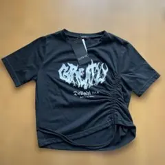SUREVE アベイル シャーリングロゴTシャツ　クロップド丈 Lサイズのサムネイル