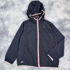 New Balance【S】ウィンドブレーカー　ナイロンジャケット　ネイビー