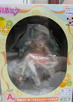 A賞　ぬーどるストッパーフィギュア　初音ミク　VOCALOID　フリューくじ