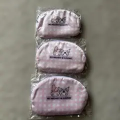MY MELODY & KUROMI ポーチ 3個セット