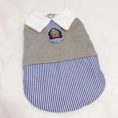 ペット 犬 洋服 アウター 防寒 ストライプ セーラー 訳あり品