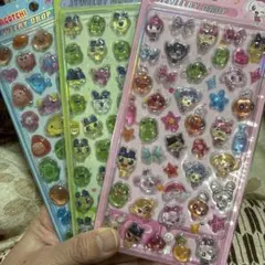 タマゴッチ ジュエリードロップシール 3枚セット