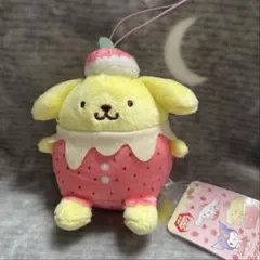 サンリオキャラクターズいちごみるくメルトマスコット　ポムポムプリン