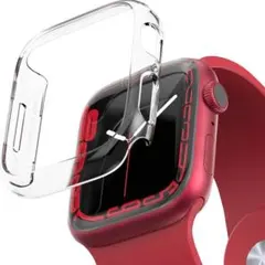 Apple Watch 7 カバー 41mm クリア シンプル 保護