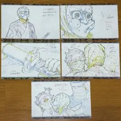 鬼滅の刃 DINING 刀鍛冶　お楽しみくじ ポストカード　炭治郎　煉獄の鍔