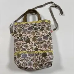 ハンドメイドリバーシブル2ウェイトートバッグショルダーストラップ、ポケット付き