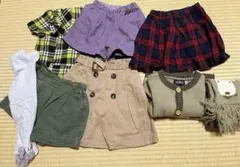 ベビー服　女の子　BeBe プティマイン等　90