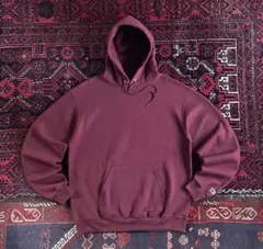 champion プレーン プルオーバー パーカー バーガンディ M