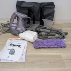 Shark スチームクリーナー本体 紫色 付属品付き