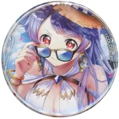 白猫プロジェクト　フィオナ　缶バッジ　新品　2021年　夏色サマーくじ　限定のサムネイル