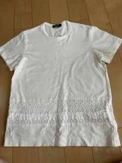 tricot COMME des GARCONS トリコ レースTシャツ 白のサムネイル