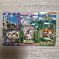 ハローキティ ファスナーマスコット　愛媛限定3種SET