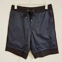 H＆M メンズ メッシュレイヤード ショートパンツ