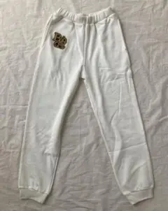 【未使用】 BABY DOLL スウェットパンツ 140 オフホワイト