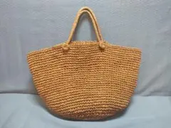 ラフィア かごバッグ