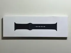【新品・箱なし】純正 アップルウォッチ46mm M/Lスポーツバンド・ブラック③