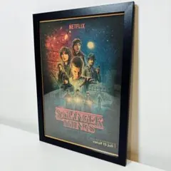 【黒額付きポスター】ストレンジャー シングスStrangerThings①