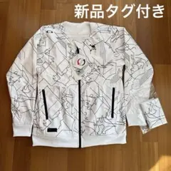 新品未使用タグ付き　Oakley 幾何学模様 フルジップジャケット　高機能
