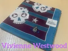 Vivienne Westwood オーブ 刺繍　ハンカチ　スカル　ハンカチのサムネイル