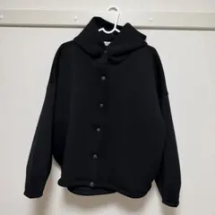 LOWRYS FARM ダンボールフードブルゾン　ブラック09