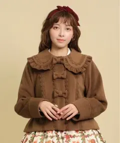 axes femme kawaii　ショコラベアショートコート