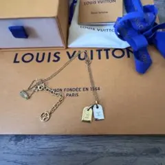 ナノグラム LVサークル ペンダントネックレスゴールド シルバー メッキ メタル