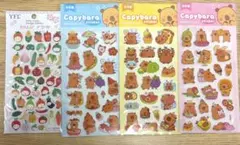 【B3】いろいろシール詰め合わせ　4枚セット　海外　シール ステッカー