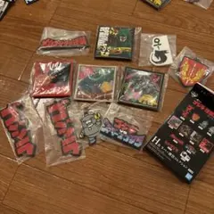 一番くじ ゴジラ 怪獣乱舞　H賞 ラバー雑貨コレクション　11個