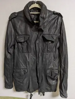 SHIPS別注 sisii レザージャケット サイズM