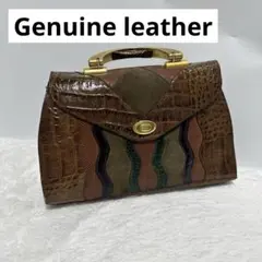 Genuine leather Made in Italyハンドバッグ　革