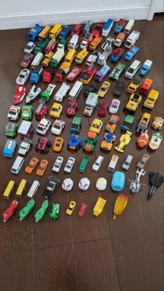 トミカ他まとめ売り ミニカーセット 108台 多色 キャラクター車両
