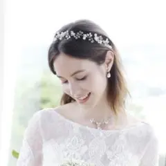 ヘッドドレス ヘアアクセサリー 花嫁 ウェディング