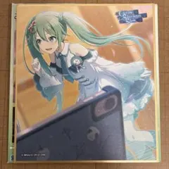 プロセカ　色紙　53b 初音ミク　特訓前