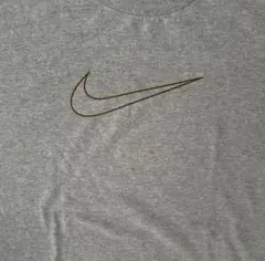 90s 00s OLD NIKE Tシャツ 銀タグ スウォッシュ 円堂