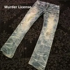 MURDER LICENSE スキニーデニム y2kのサムネイル
