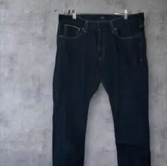 ユナイテッドアローズ　テーパードデニム　赤耳　濃紺　36インチ