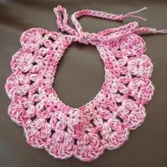 犬用 猫用 付け襟 スタイ 首輪 ハンドメイド 春夏用 首周り23〜40cm