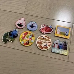 キャラマグネッツ　パペットスンスン　アクリルマグネット　アクリルスタンド　セット